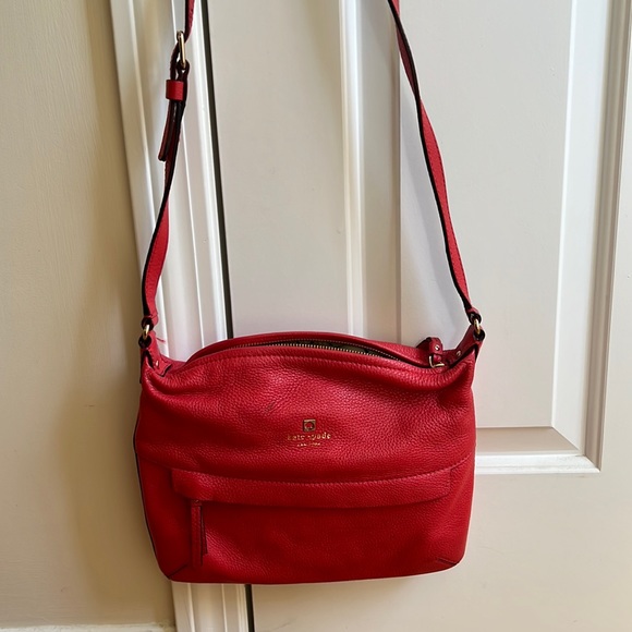 kate spade Bags Kate Spade Red Crossbody Bag Poshmark